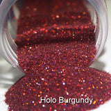 Holographic burgundy