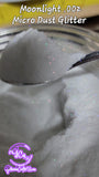 Ultra Premium Micro Dust Polyester High Sparkle Glitter 1/500" - Moonlight