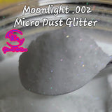 Ultra Premium Micro Dust Polyester High Sparkle Glitter 1/500" - Moonlight