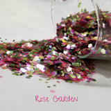 .094 & .062 Hex Ultra Premium Chunky Polyester Glitter Mix - Rose Garden