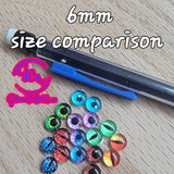 Cat's or Dragon's Eyes - Assorted Sizes & Styles