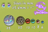 Cat's or Dragon's Eyes - Assorted Sizes & Styles