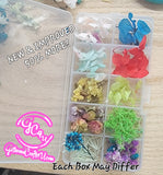 LOTS of Dried Flowers in Reusable Box MORE FLOWERS!, STUFFED FULL!