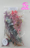 LOTS of Dried Flowers in Reusable Box MORE FLOWERS!, STUFFED FULL!