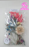 LOTS of Dried Flowers in Reusable Box MORE FLOWERS!, STUFFED FULL!