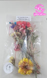 LOTS of Dried Flowers in Reusable Box MORE FLOWERS!, STUFFED FULL!
