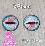 25mm Dragon/Reptile/Animal Eyes