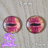 25mm Dragon/Reptile/Animal Eyes