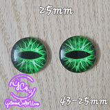 25mm Dragon/Reptile/Animal Eyes