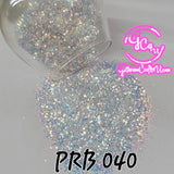 .040 Hex Ultra Premium Fine Iridescent Polyester Glitter - PRB-.040
