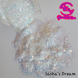 Mega Hex & Mini Diamond Ultra Premium Iridescent Polyester Glitter Mix - Sasha's Dream