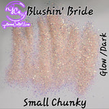Small Chunky Glow in the Dark Glitter Mix - Blushin' Bride