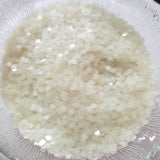 3mm Glow in the Dark Polyester Glitter 1/8"Hex