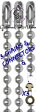 Pendant Molds & Chain with Connectors sold separately