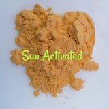 Photochromic Pigment Powder - UV-Sunlight Activated - Yellow to Orange-Lt Coral