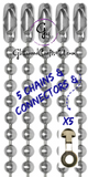 Pendant Molds & Chain with Connectors sold separately