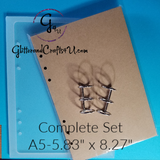 Notebook Mold A5 & A6 - Paper & Buckles sold separately