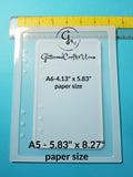 Notebook Mold A5 & A6 - Paper & Buckles sold separately