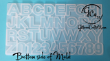 Alphabet & Number Mold