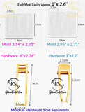 Barrette Molds with or without hardware
