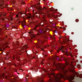 Holo Burgundy Chunky