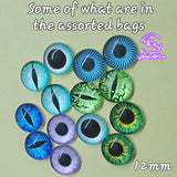 Cat's or Dragon's Eyes - Assorted Sizes & Styles