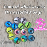 Cat's or Dragon's Eyes - Assorted Sizes & Styles