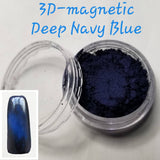 3D Magnetic Pigment Powder - Deep Navy