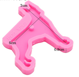 Doberman Keychain Mold