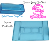 Dominoes Storage Box Molds - 2 to choose from