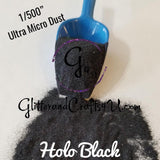 ALL 12 Ultra Premium Ultra Micro Dust Polyester Glitter 1/500" BUNDLE