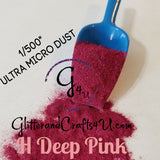 ALL 12 Ultra Premium Ultra Micro Dust Polyester Glitter 1/500" BUNDLE