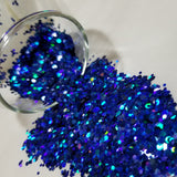 Holo Sapphire Blue Chunky