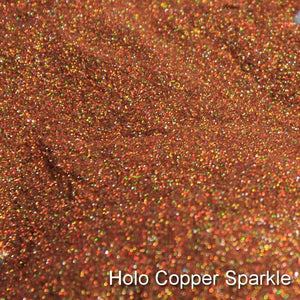 Holographic Copper Sparkle