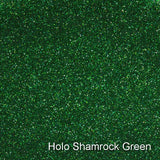 Holographic Shamrock Green