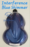 Mica Pigment Powder -  Shimmer Series - Interference Blue Shimmer