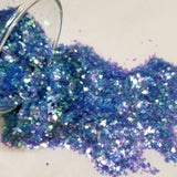 .040 Hex & Diamond Ultra Premium Iridescent Polyester Glitter Mix - Marigot Bay