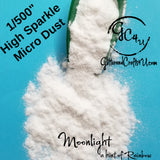 Ultra Premium Micro Dust Polyester High Sparkle Glitter 1/500" - Moonlight