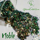 .040 Hex & Diamond Ultra Premium Fine Color Shift Iridescent Polyester Glitter Mix - Noble