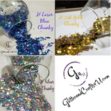 Patriotic Chunky Glitter Sets