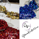 Patriotic Chunky Glitter Sets