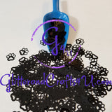 Paw Glitter Shapes