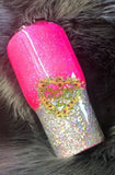.008 Ultra Fine Hex Premium Polyester High Sparkle Iridescent Glitter - Pink Pajamas