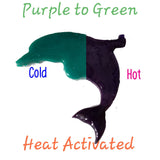 Thermochromic Pigment Powder - Heat Activated - Purple to Green