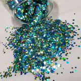 .094 & .062 Hex Ultra Premium Chunky Polyester Glitter Mix - Road to Hana