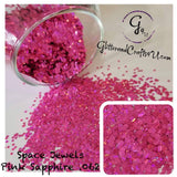 Ultra Premium Chunky Specialty Polyester Glitter -Space Jewels - Pink Sapphire