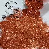 .015 Fine Polyester Glitter  - Spiced Orange