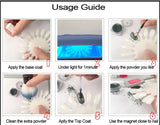 3D Magnetic Pigment Powder - Purple
