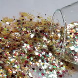 .094 & .062 Hex Ultra Premium Chunky Polyester Glitter Mix - Yellow Brick Road