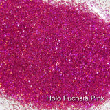 Holographic Fuchsia Pink
